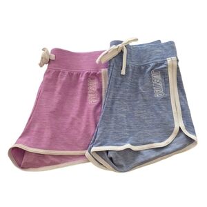 Justice Kids' Pink and Blue Shorts Duo